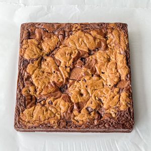 Brookie Brownie Tray Bake